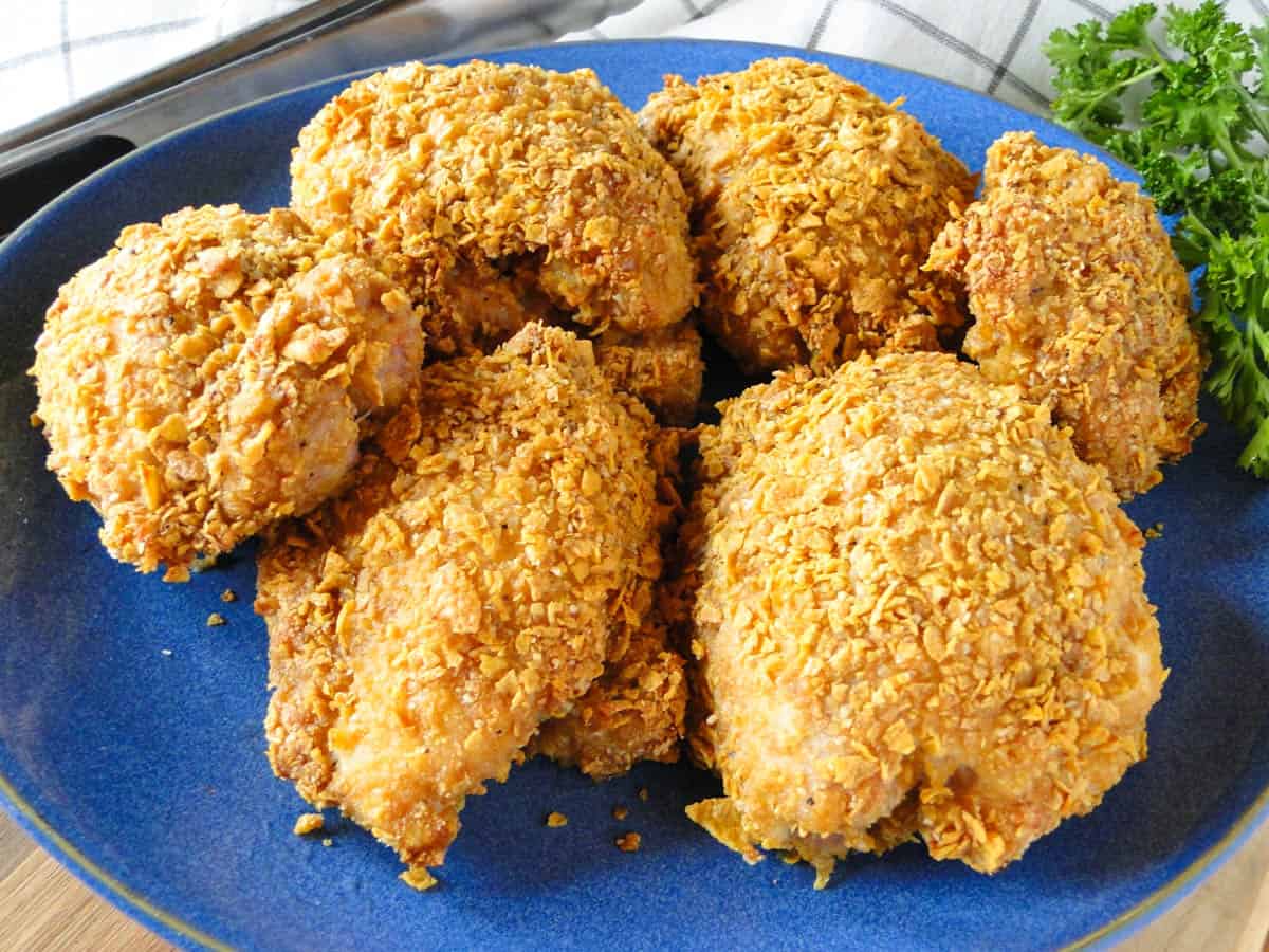 Crispy Corn Flake Chicken Heather's Homemade Kitchen