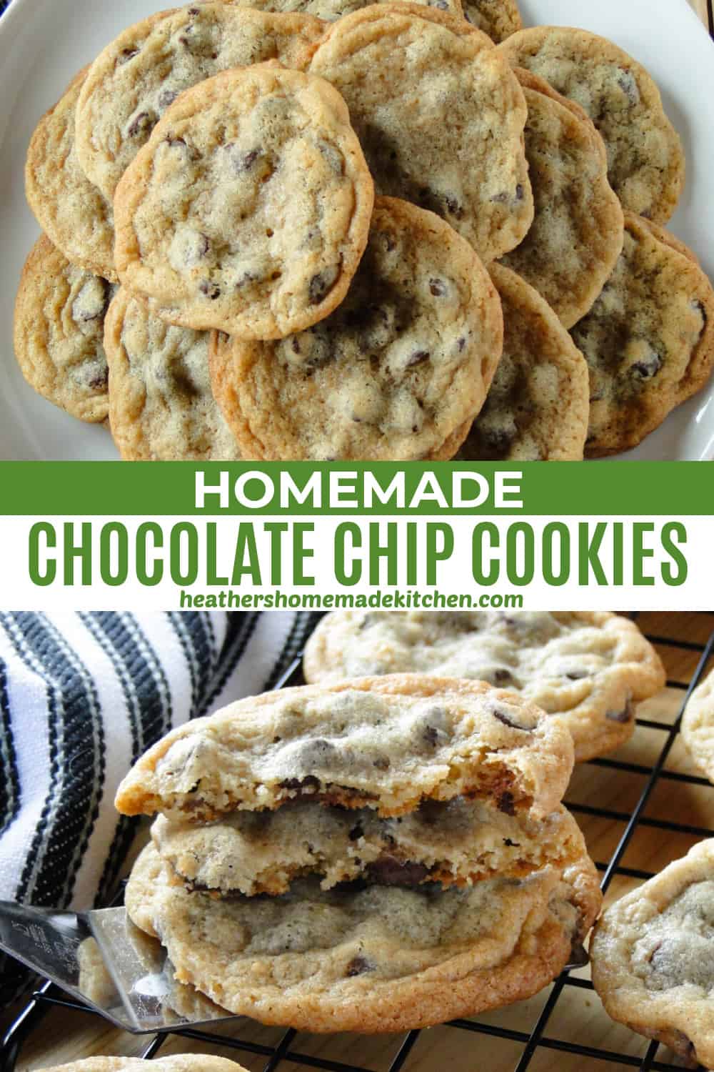 Classic Chocolate Chip Cookies - Heather's Homemade Kitchen