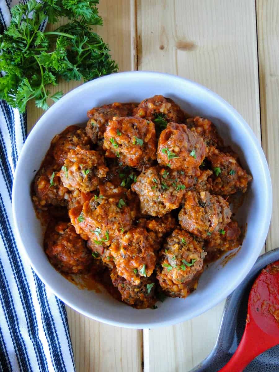 Instant Pot Porcupine Meatballs Heather s Homemade Kitchen